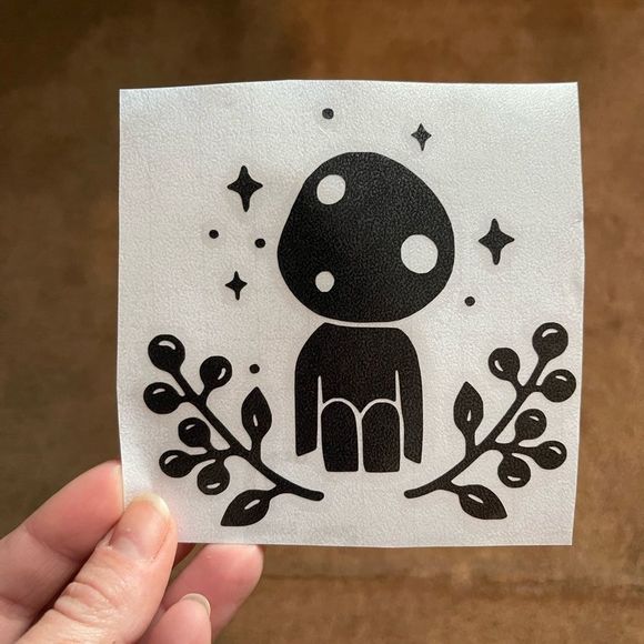 Forest Sprite Vinyl Decal - Picture 1 of 6